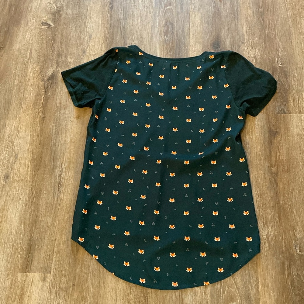 Flowy fox top